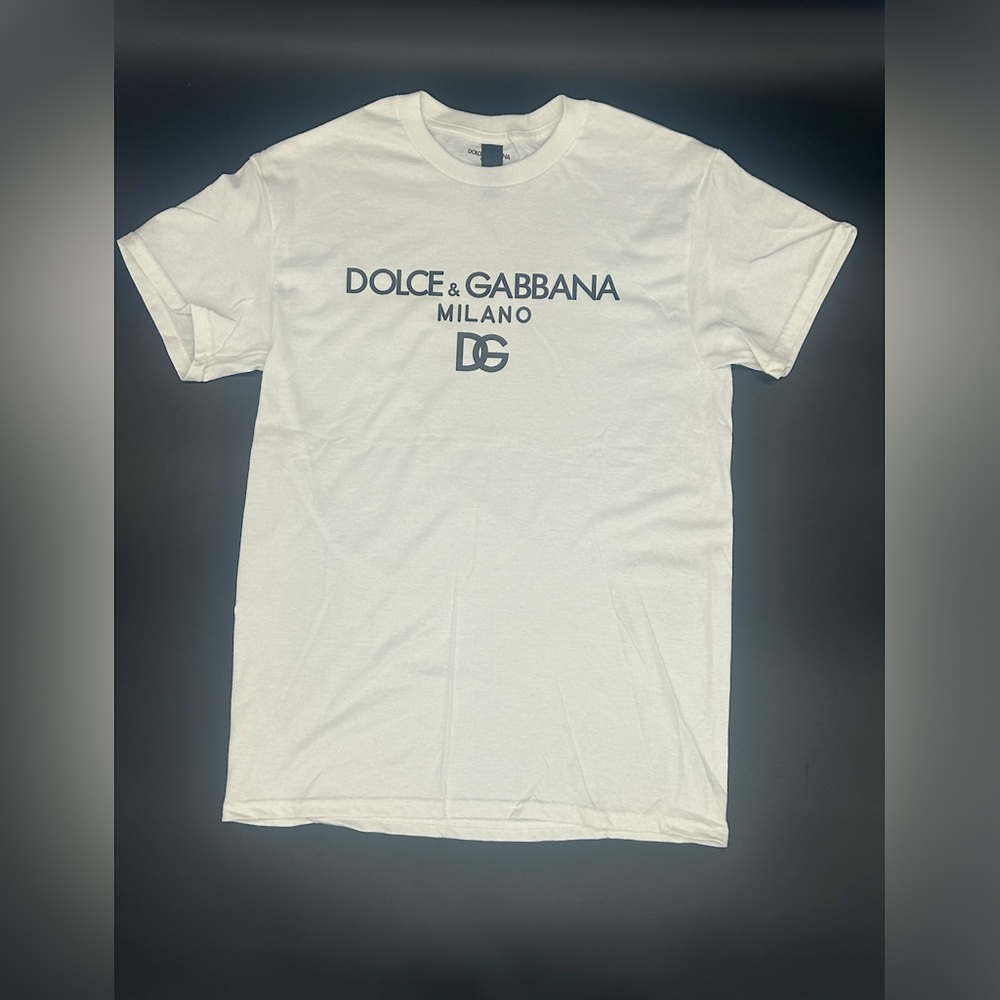 Dolce & Gabbana White Logo Tee